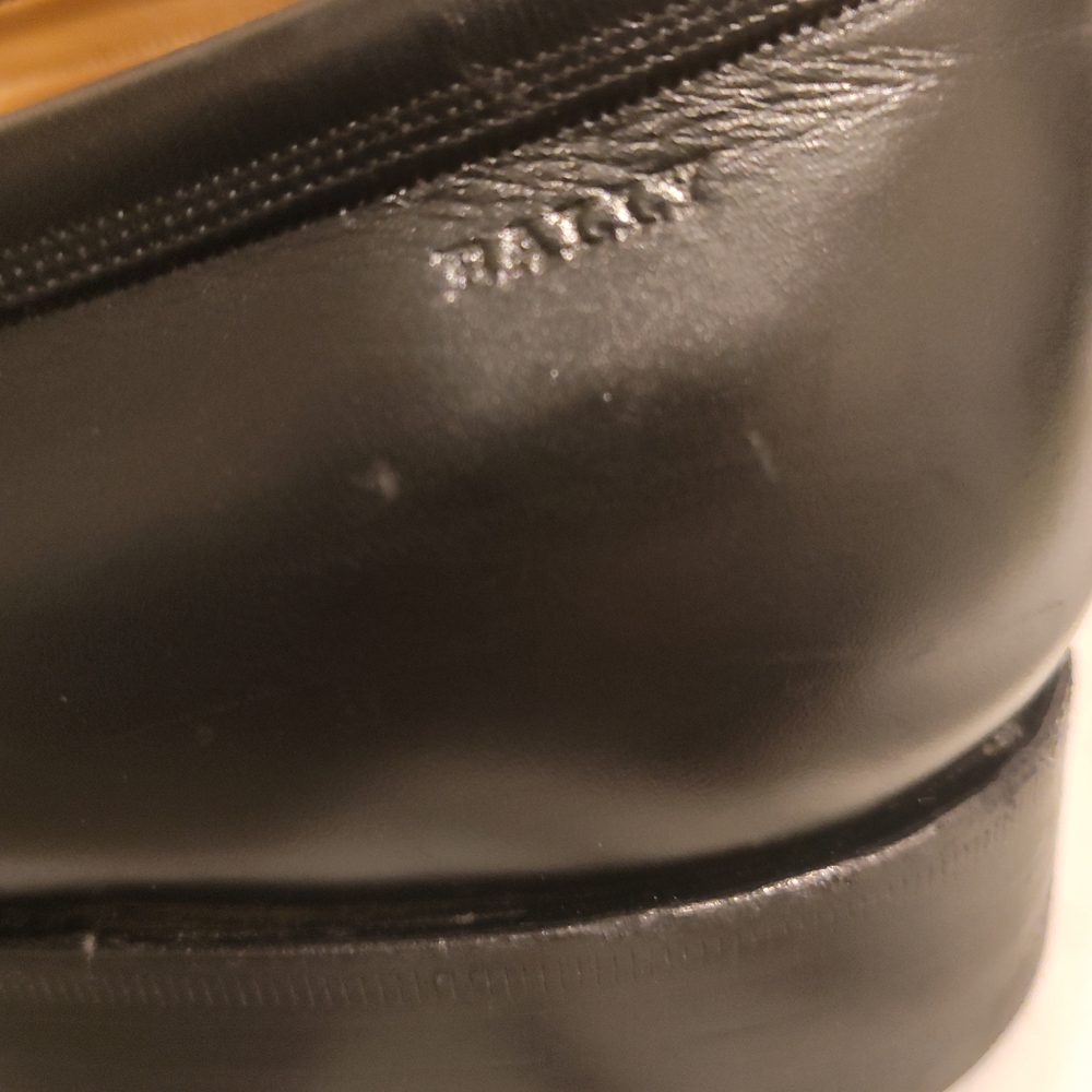 Black Leather Men's Shoes